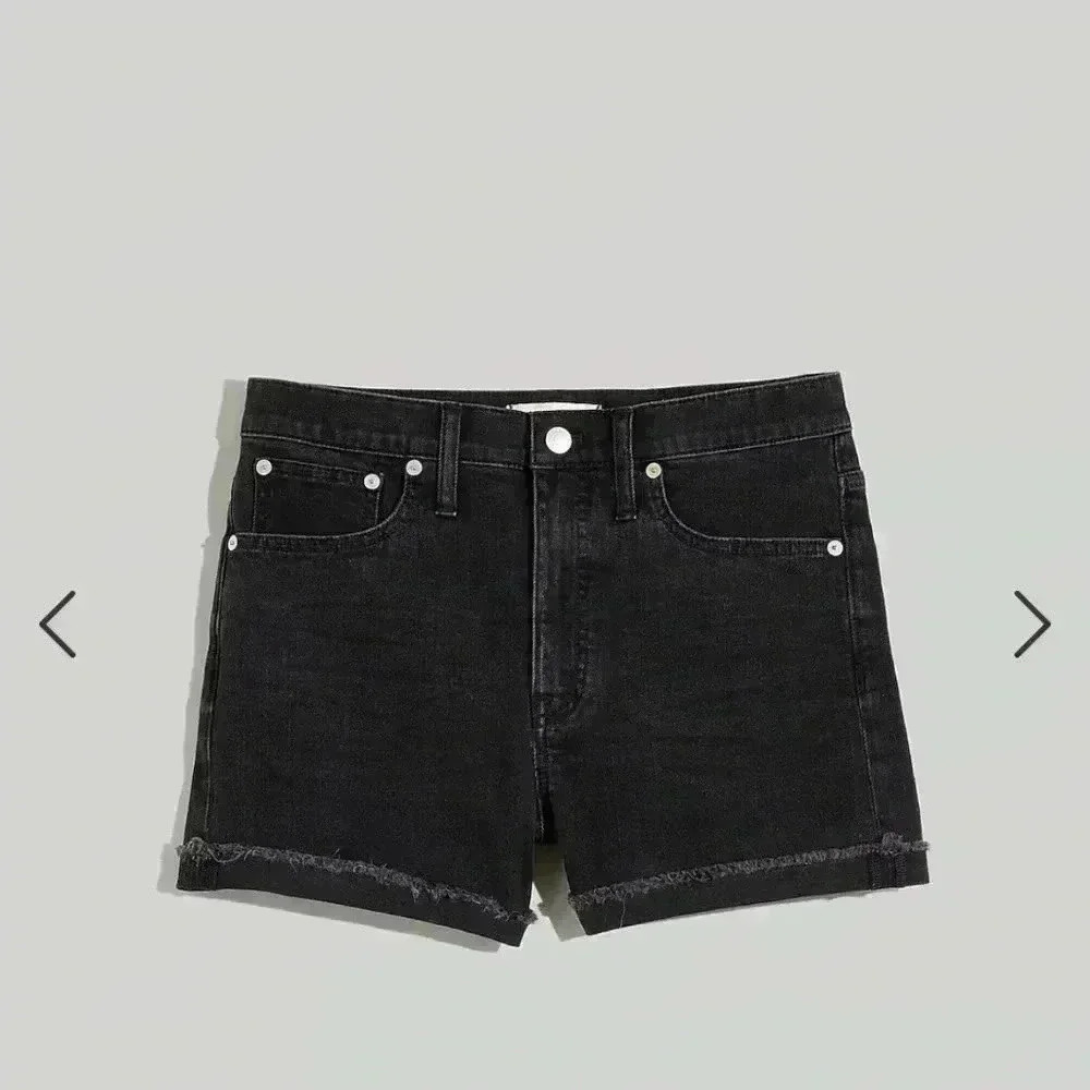 Madewell high rise denim short Luna wash size 28 - Picture 4 of 7